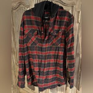 Vans - hooded parkway flannel